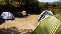 Август в палаточном лагере Алушта Крым