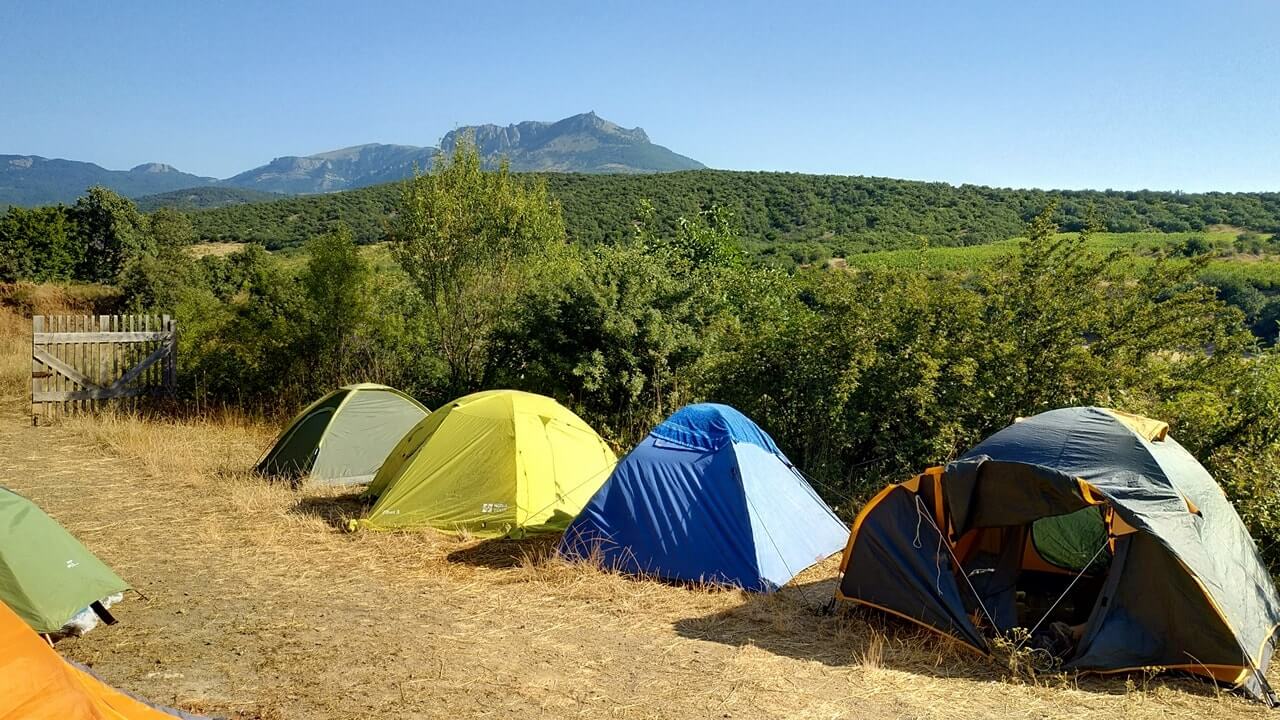 Палаточный лагерь в Крыму 2018-2019