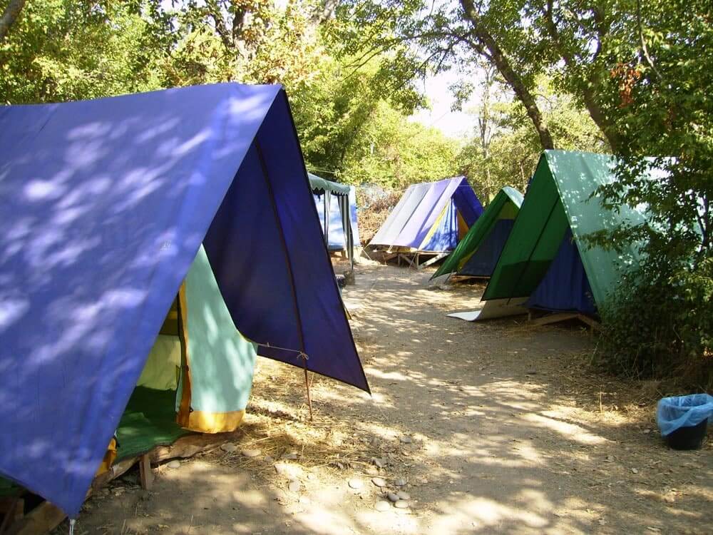 Палаточные лагеря в Крыму