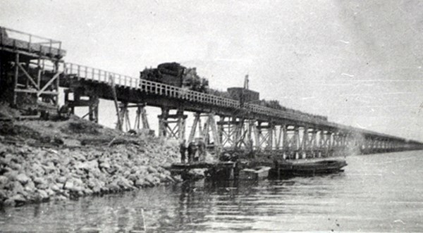 Мост через Керченский пролив 1944